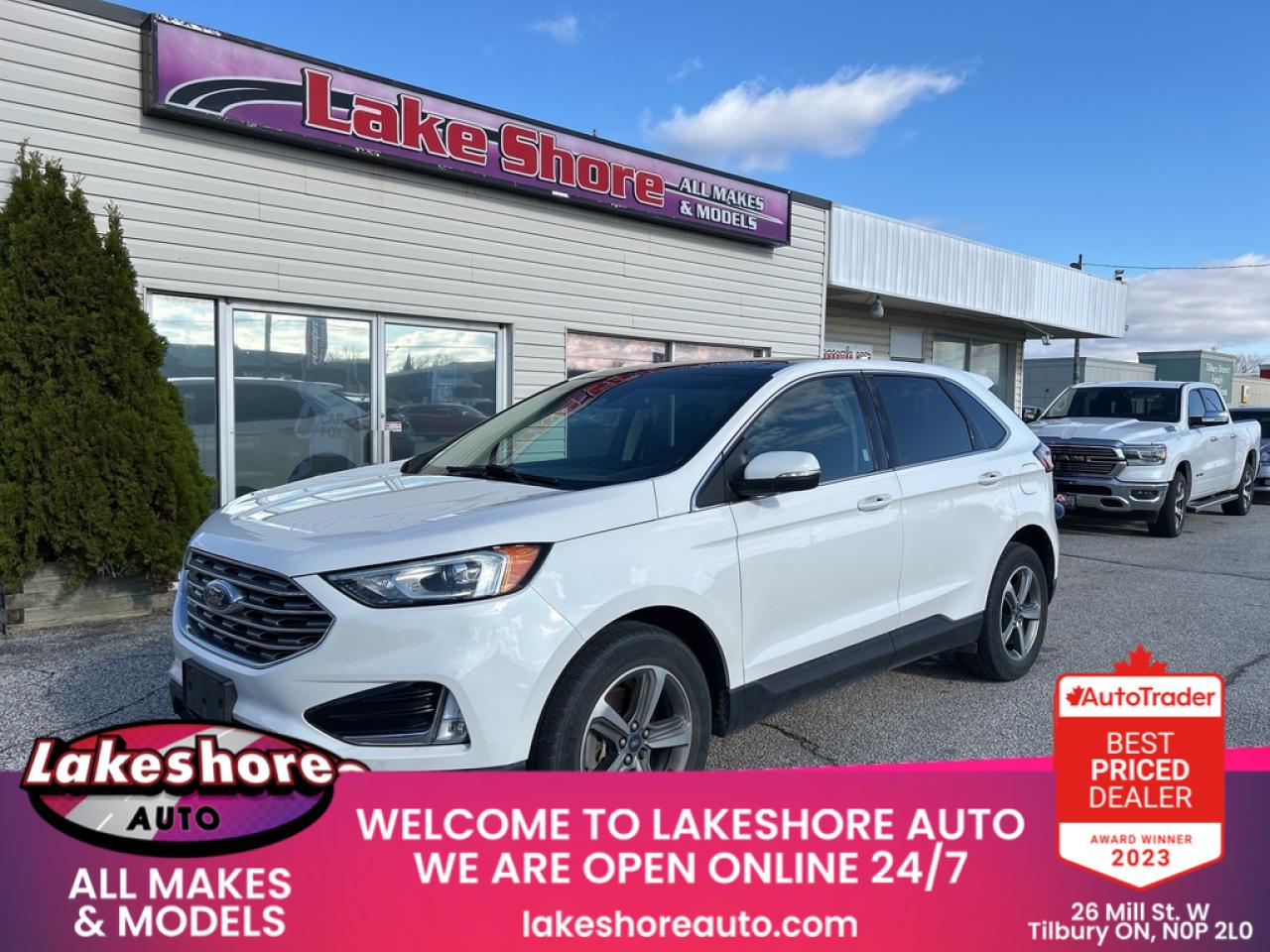 Used 2020 Ford Edge SEL for sale in Tilbury, ON