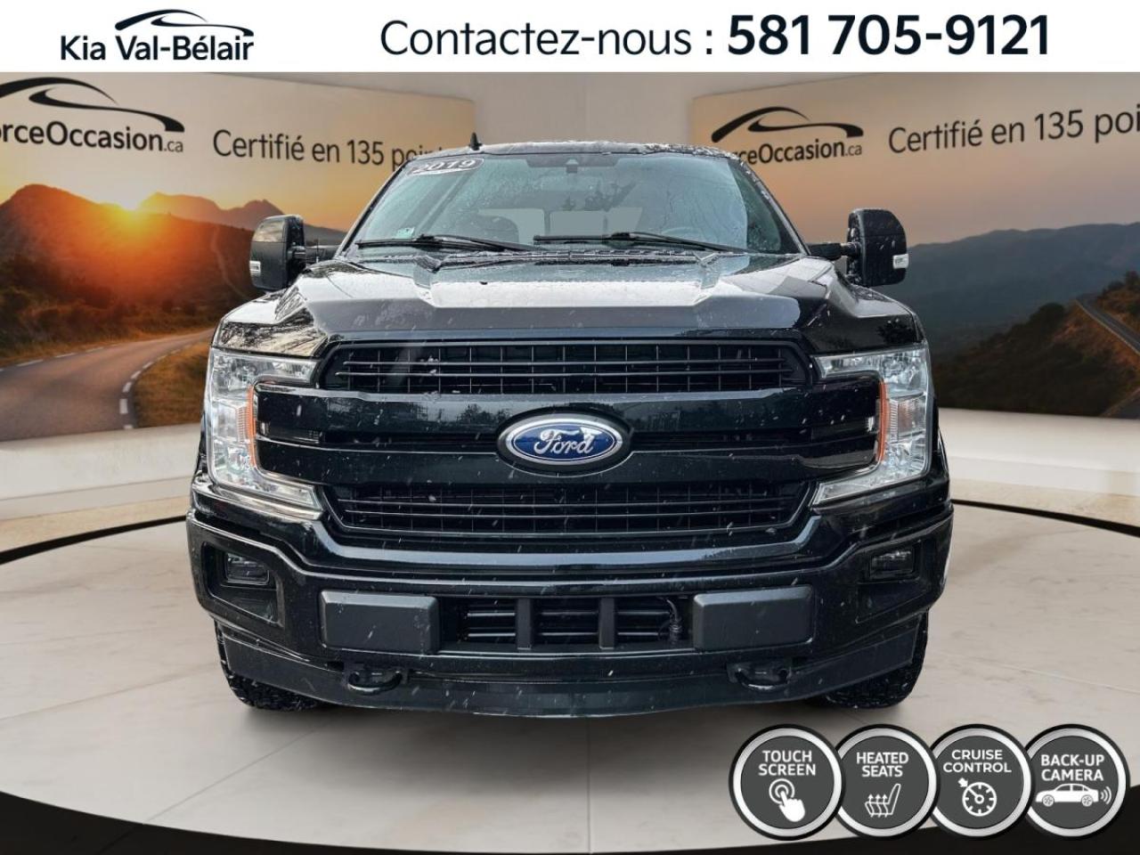 Used 2019 Ford F-150 XLT A/C * CREWCAB *3.5L * 4X4 * BOITE 5.5PI *TURBO for sale in Québec, QC