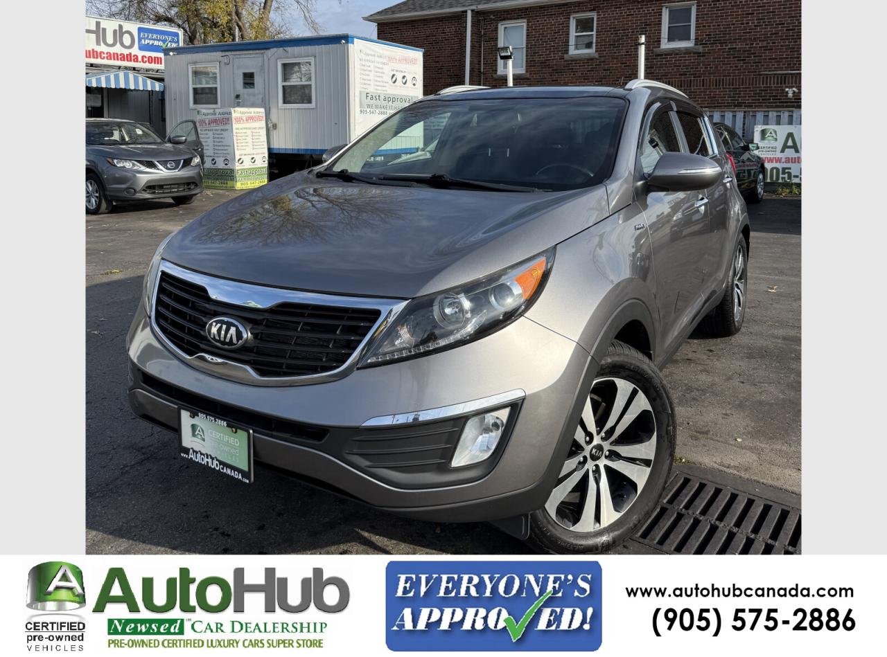 Used 2013 Kia Sportage EX-LEATHER-AWD-SUNROOF-HEATED SEATS-BACKUP CAMERA for sale in Hamilton, ON