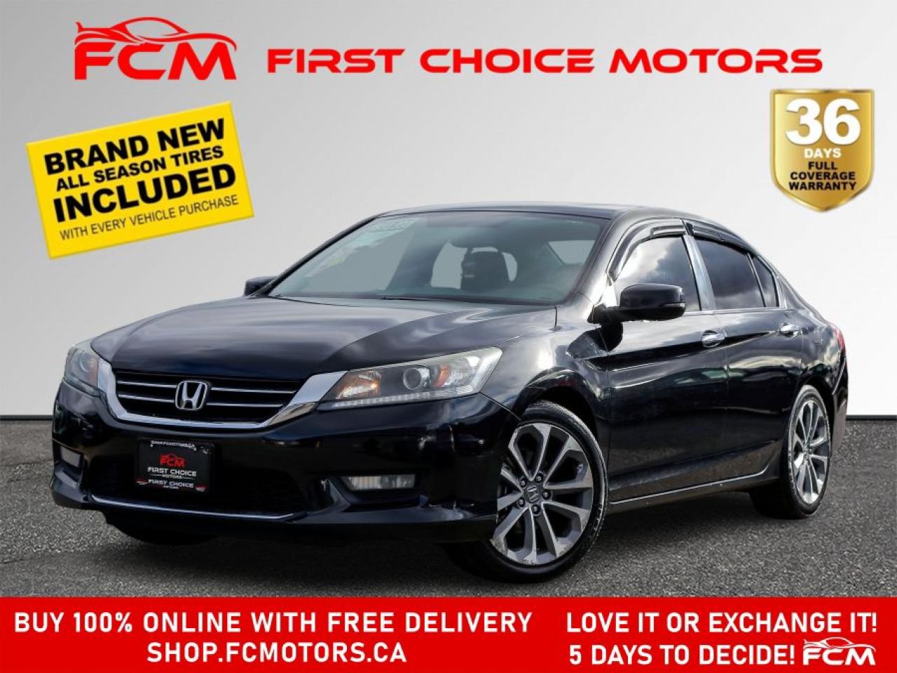 Used 2015 Honda Accord SPORT ~MANUAL, FULLY CERTIFIED WITH WARRANTY!!!!~ for sale in North York, ON