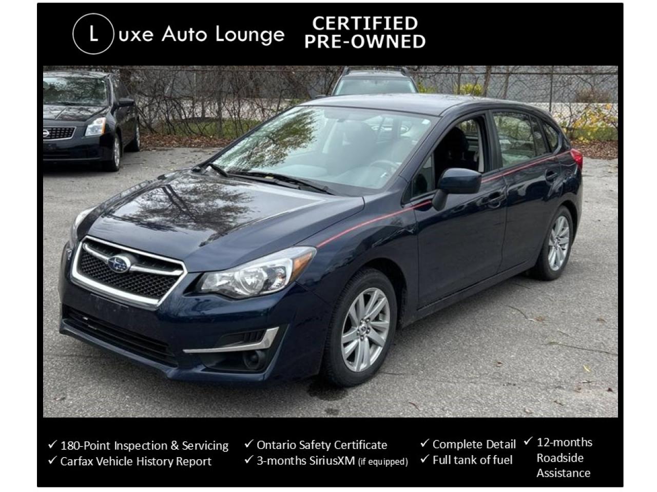 Used 2016 Subaru Impreza 1-OWNER, AUTO, AWD, BACK-UP CAM, HEATED SEATS!! for sale in Orleans, ON