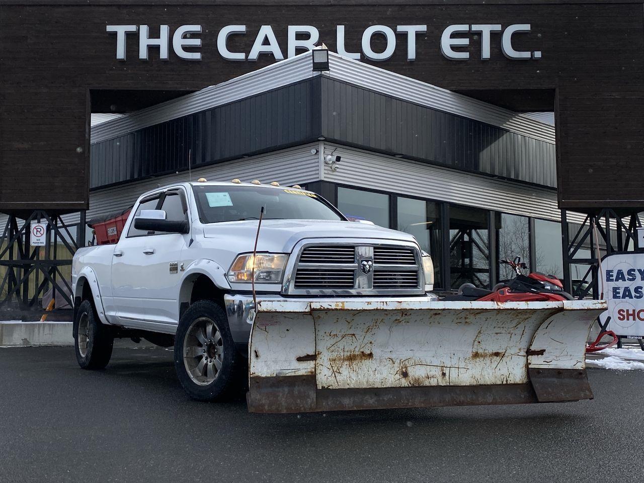 Used 2011 Dodge Ram 3500 Laramie DIESEL WITH PLOW AND SANDER!! SIRIUS XM for sale in Sudbury, ON