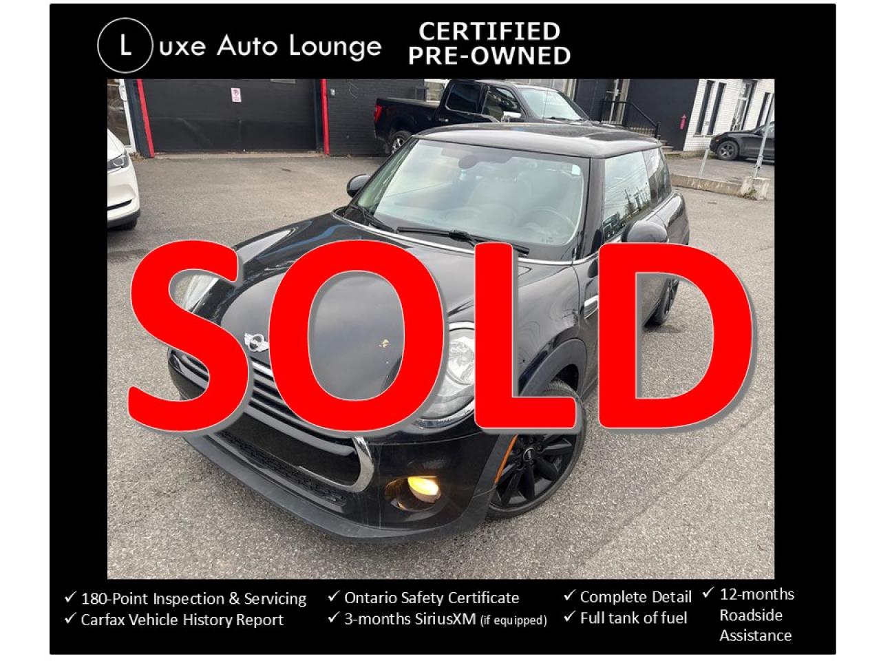 Used 2017 MINI Cooper LOW KM, 6SPD, SUNROOF, HEATED SEATS, BLACK WHEELS! for sale in Orleans, ON