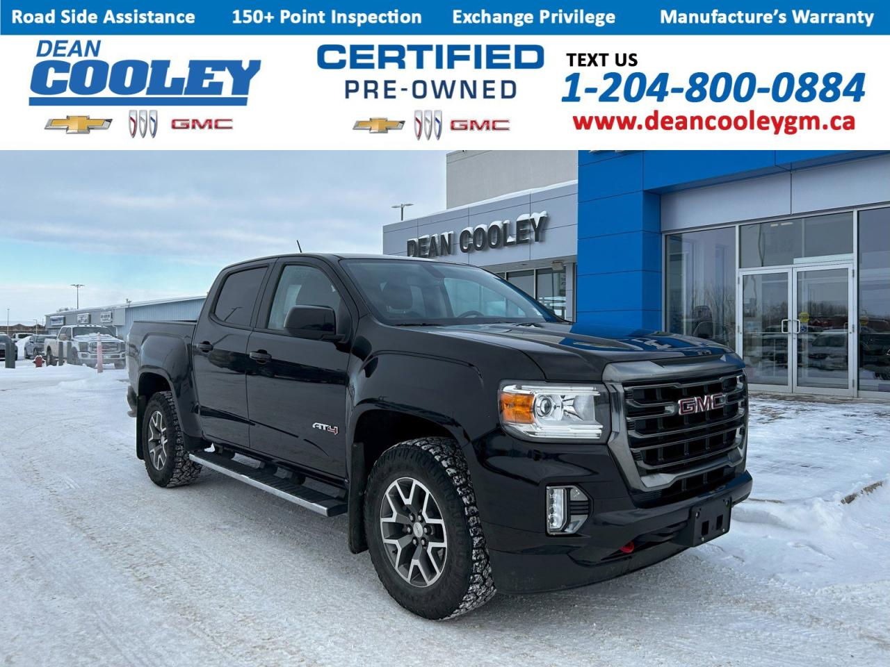 Used 2022 GMC Canyon 4WD AT4 w/Leather for sale in Dauphin, MB