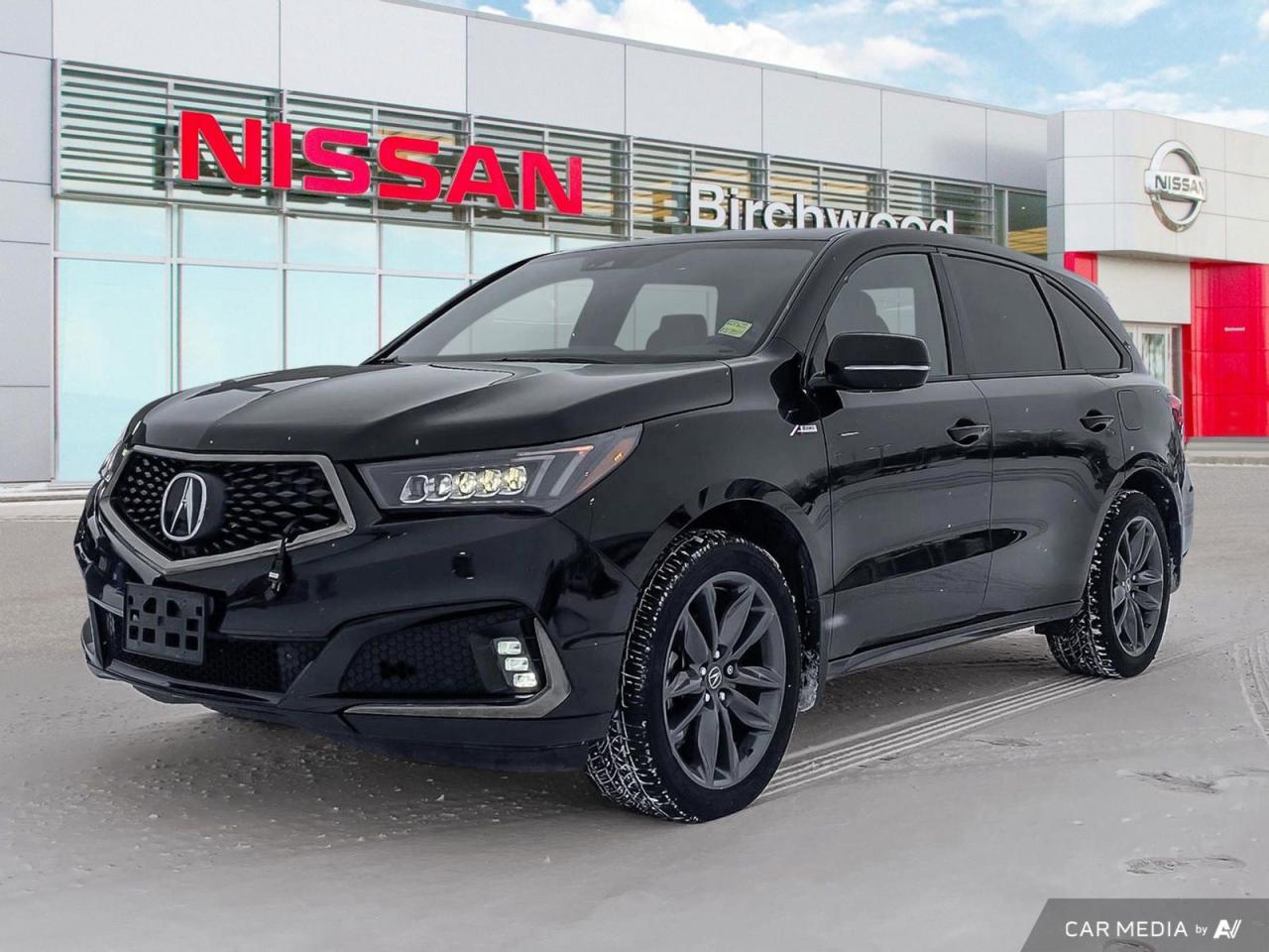 Used 2019 Acura MDX A-Spec Locally Owned | 7 Passenger for sale in Winnipeg, MB