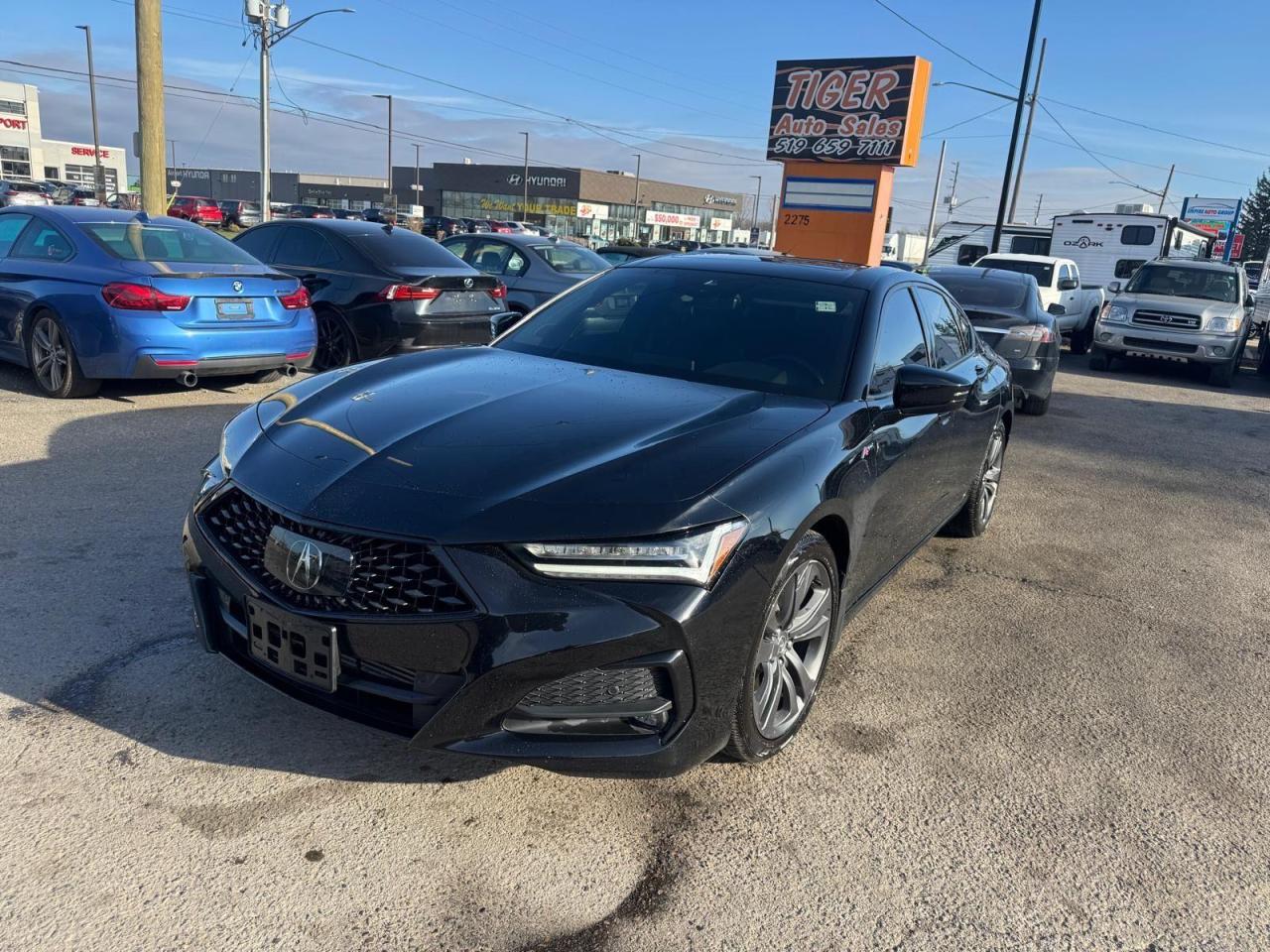 Used 2022 Acura TLX A-SPEC, ONLY 30,000KMS, AWD, 4 CYLINDER, CERTIFIED for sale in London, ON