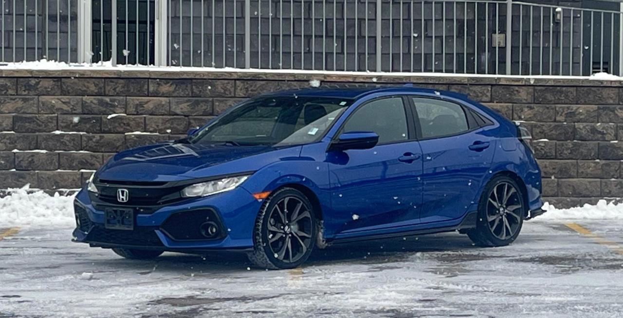 Used 2019 Honda Civic MANUAL SPORT HATCH | BACKUP CAM | SUNROOF | $0 DOWN for sale in Calgary, AB