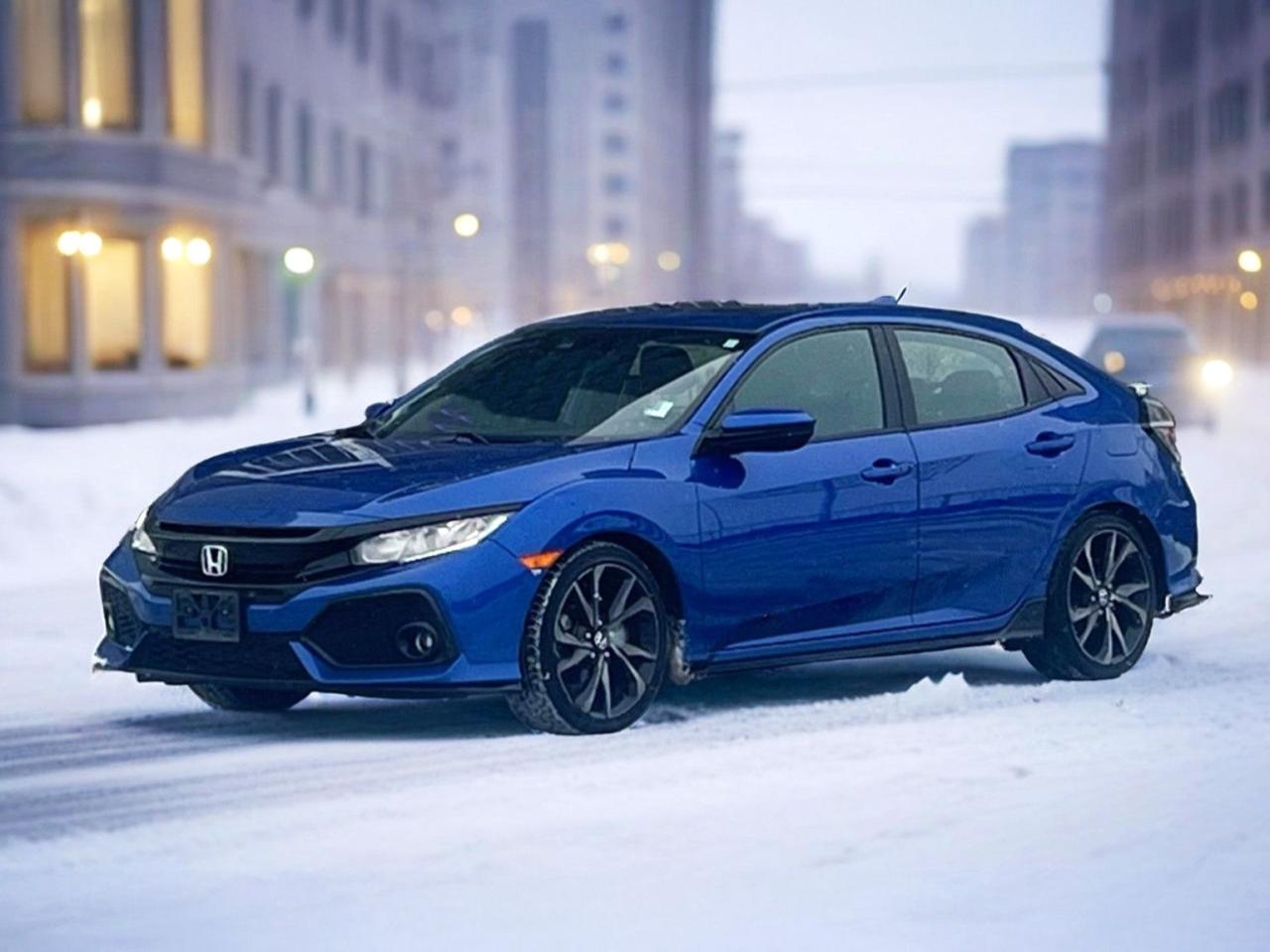 Used 2019 Honda Civic MANUAL SPORT HATCH | BACKUP CAM | SUNROOF | $0 DOWN | EVERYONE APPROVED! for sale in Calgary, AB