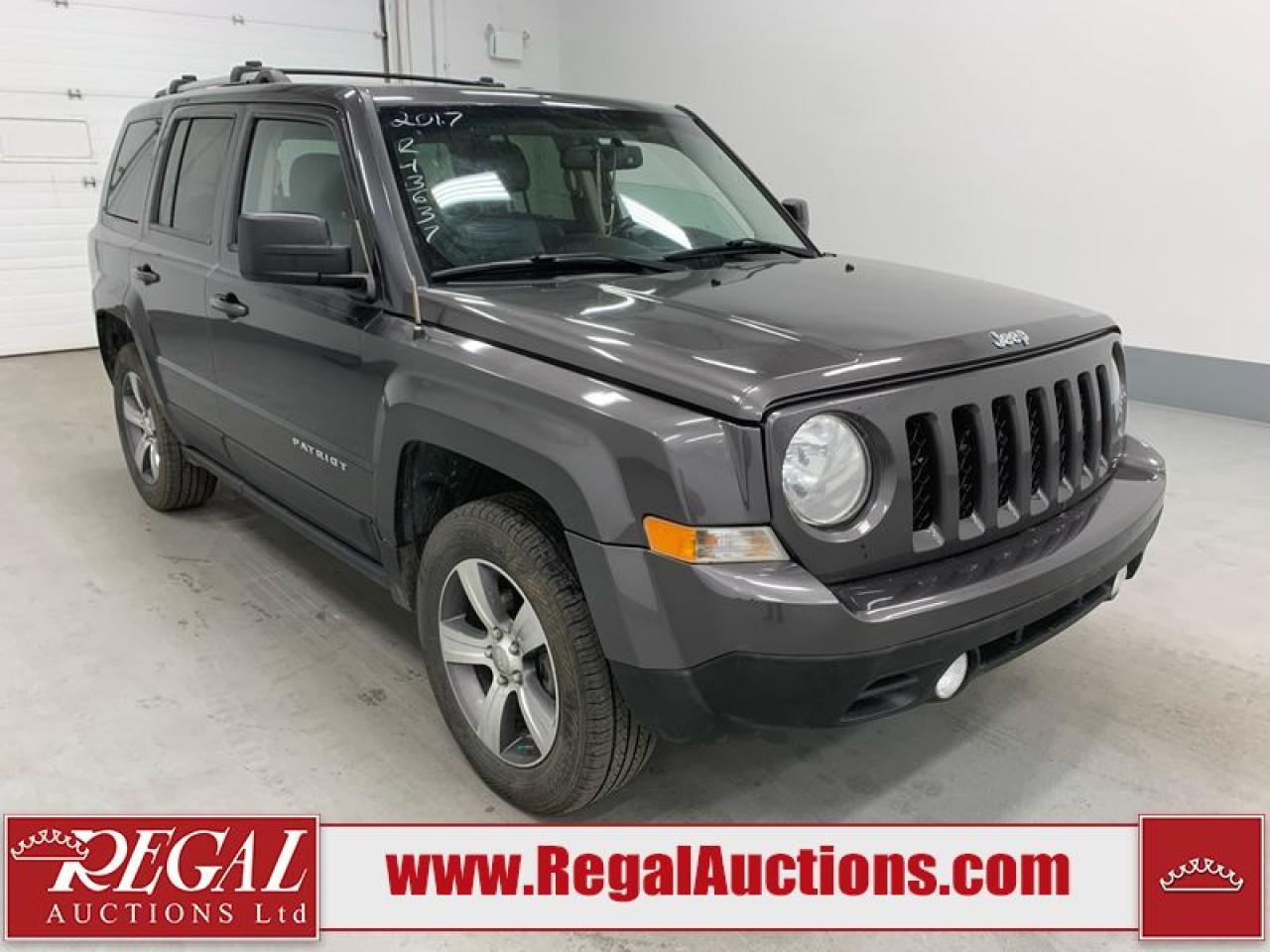 Used 2017 Jeep Patriot High Altitude for sale in Calgary, AB