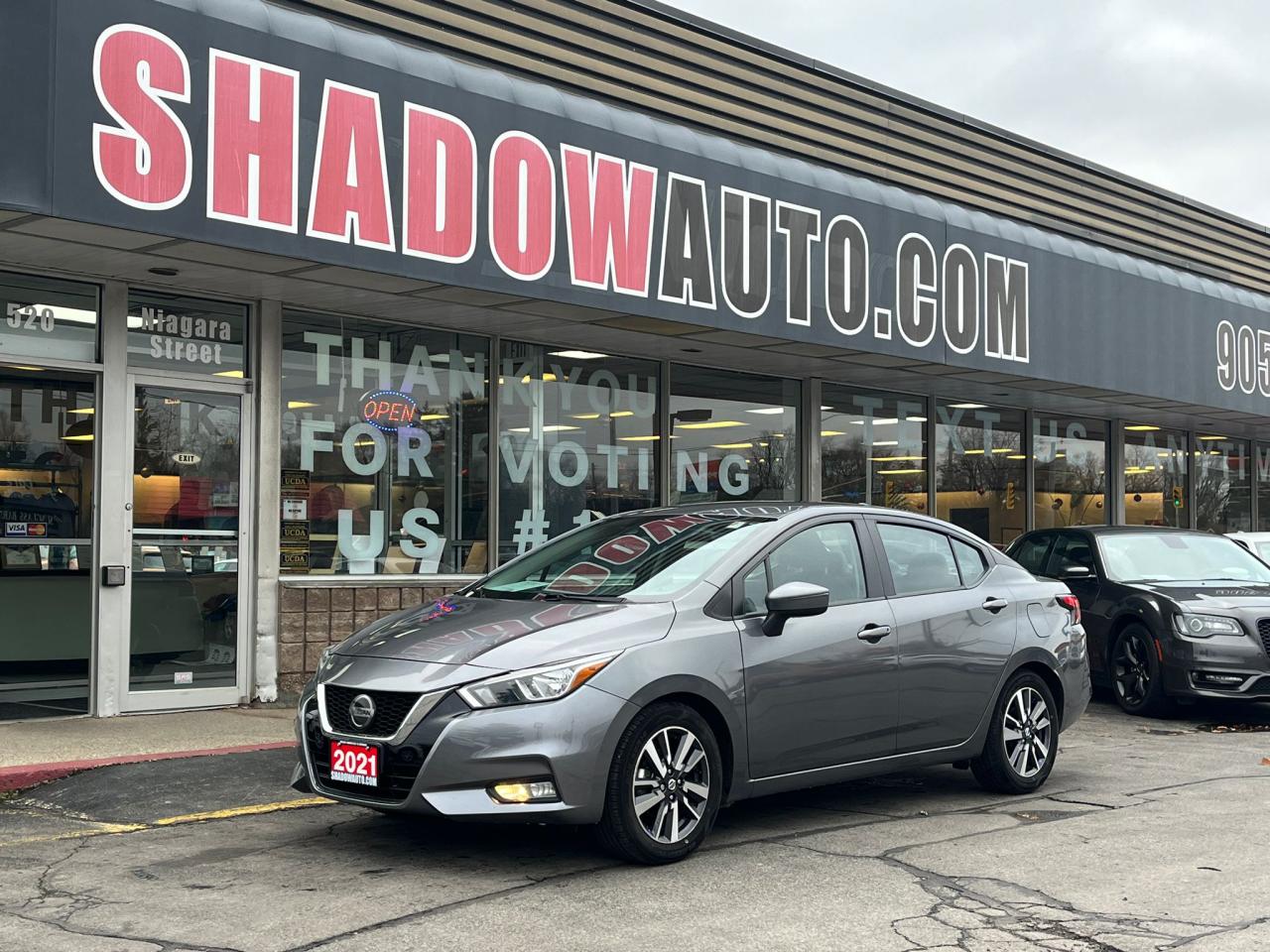 Used 2021 Nissan Versa SV|REARVIEW CAMERA|PARKING SENSORS|APPLE/ANDROID for sale in Welland, ON