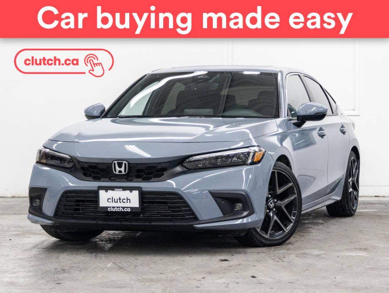 Used 2023 Honda Civic Sport Touring w/ Apple CarPlay & Android Auto, Dual Zone A/C, Power Sunroof for sale in Toronto, ON