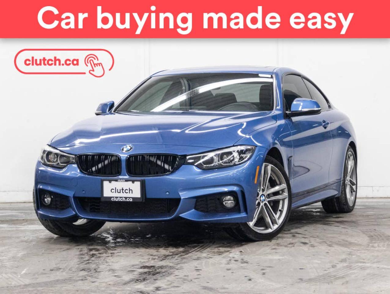 Used 2018 BMW 4 Series 430i xDrive AWD w/ Nav, Dual Zone A/C, Power Sunroof for sale in Toronto, ON