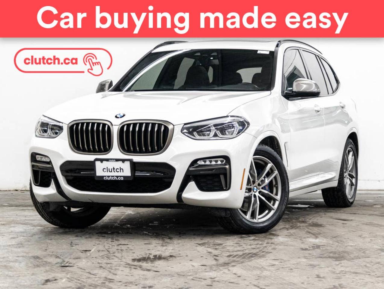 Used 2018 BMW X3 M40i AWD w/ Apple CarPlay, Panoramic Moonroof, Nav for sale in Toronto, ON