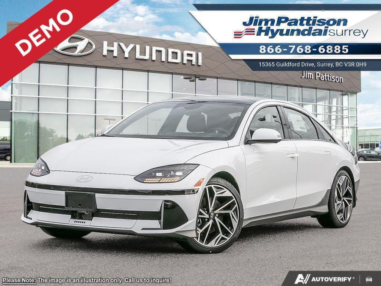 New 2025 Hyundai IONIQ 6 Preferred AWD Long Range w/Ultimate Pkg for sale in Surrey, BC