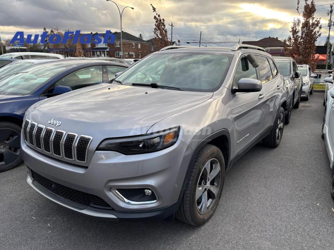 Used 2019 Jeep Cherokee AWD LIMITED, CUIR, TOIT-PANO, NAVI, BLUETOOTH for sale in Saint-Hubert, QC