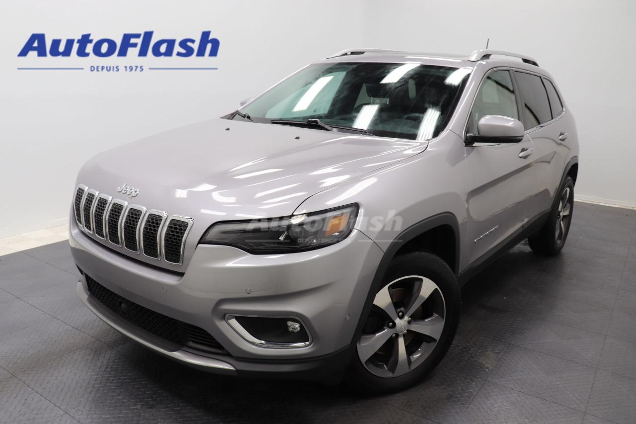 Used 2019 Jeep Cherokee AWD LIMITED, CUIR, TOIT-PANO, NAVI, BLUETOOTH for sale in Saint-Hubert, QC