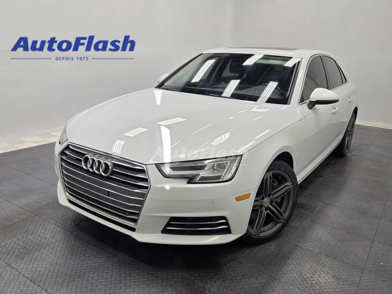 Used 2017 Audi A4 PROGRESSIV, CAMERA, BLUETOOTH, VOLANT CHAUFF for sale in Saint-Hubert, QC