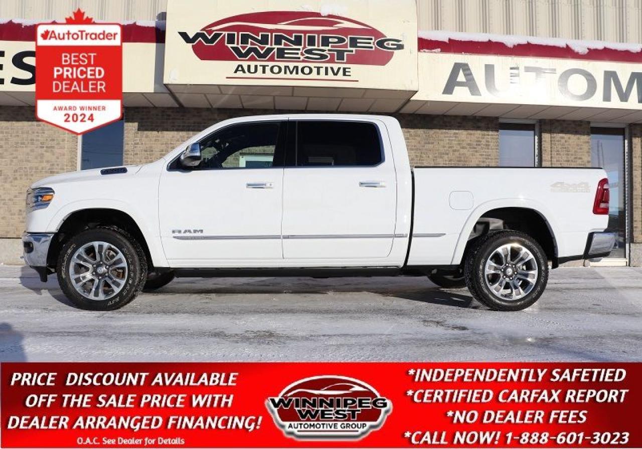 Used 2022 RAM 1500 LIMITED 5.7L HEMI eTORQUE 4X4, ALL OPTIONS, AS NEW for sale in Headingley, MB