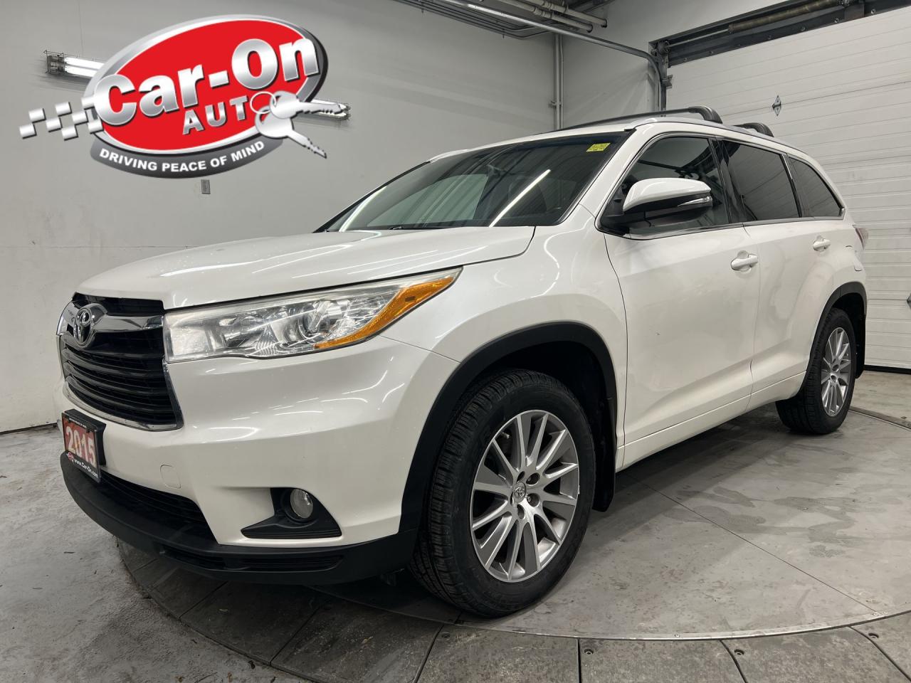 Used 2015 Toyota Highlander XLE AWD | LEATHER | 8-PASS |SUNROOF |NAV |REAR CAM for sale in Ottawa, ON