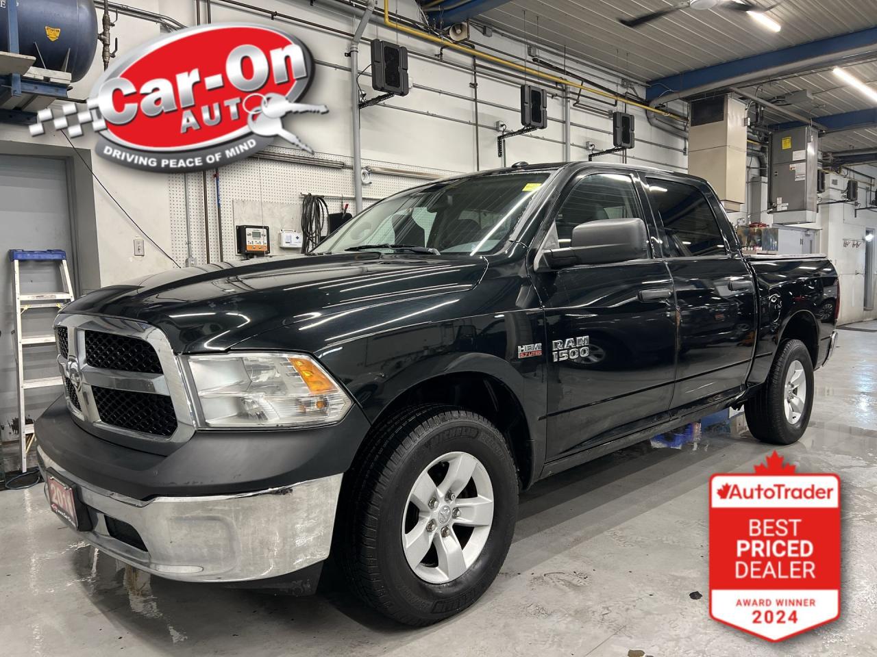 Used 2016 RAM 1500 4x4 | 5.7L HEMI | CREW |TONNEAU |ALLOYS |BLUETOOTH for sale in Ottawa, ON