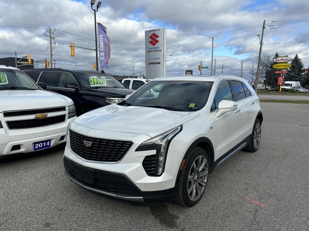 Used 2019 Cadillac XT4 Premium Luxury AWD ~Nav ~Camera ~Leather ~Moonroof for sale in Barrie, ON