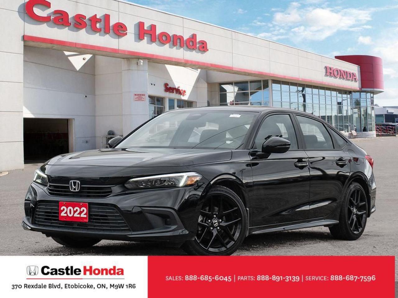 Used 2022 Honda Civic Sedan Sport | Alloy Wheels |Honda Sensing |Apple CarPlay for sale in Rexdale, ON