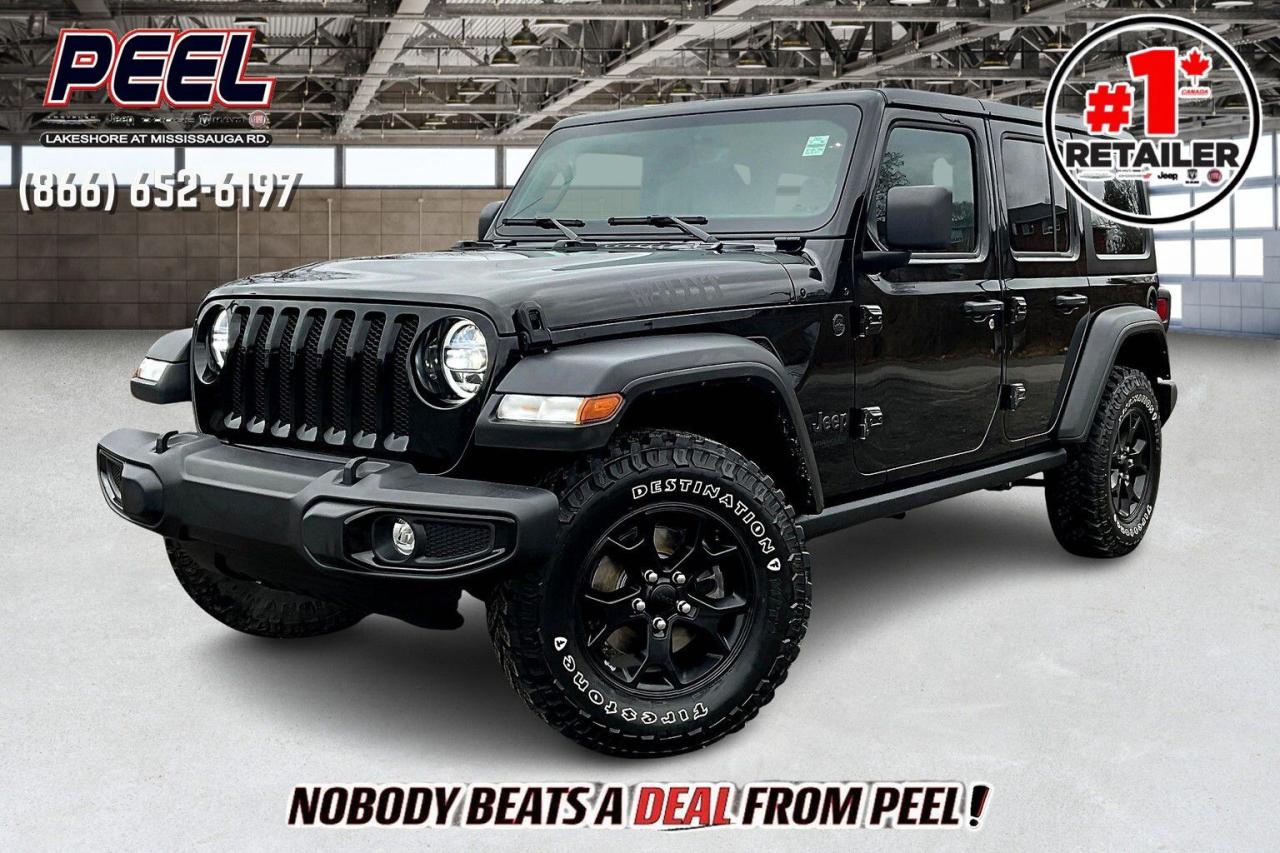 Used 2022 Jeep Wrangler Willys 4Dr | Tech Grp | NAV | Dual Top | 4X4 for sale in Mississauga, ON