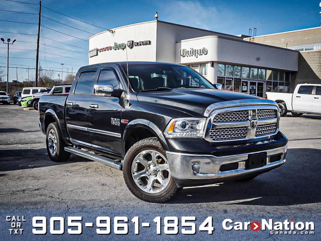 Used 2018 RAM 1500 Laramie 4x4| AS-TRADED| ECO DIESEL| SUNROOF| for sale in Burlington, ON