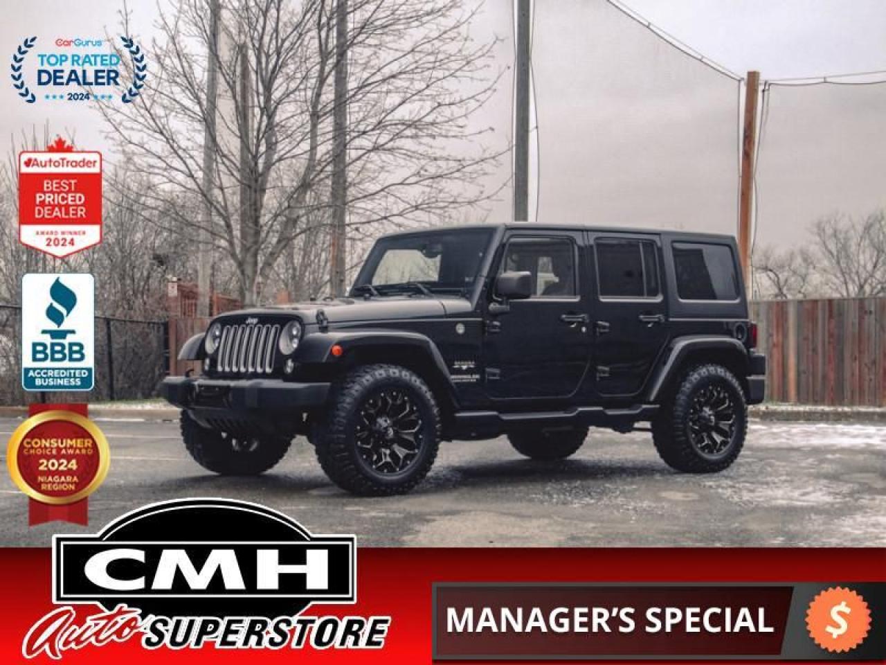 Used 2017 Jeep Wrangler Unlimited Sahara  **FUEL ALLOYS** for sale in St. Catharines, ON