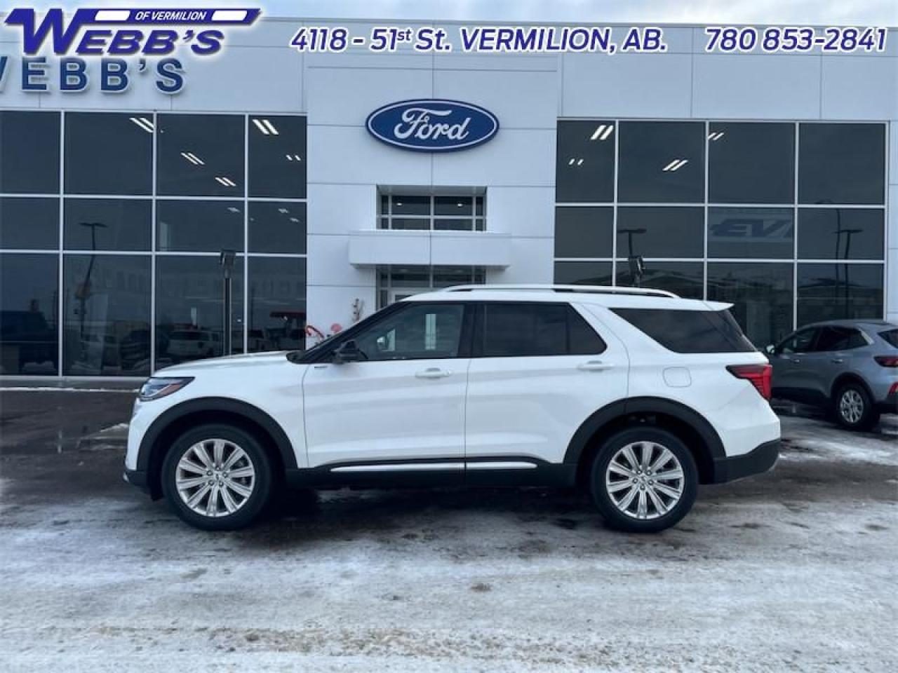 New 2025 Ford Explorer Platinum for sale in Vermilion, AB