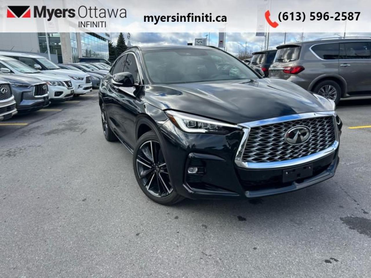 Used 2022 Infiniti QX 55 ESSENTIAL  - Certified - Low Mileage for sale in Ottawa, ON