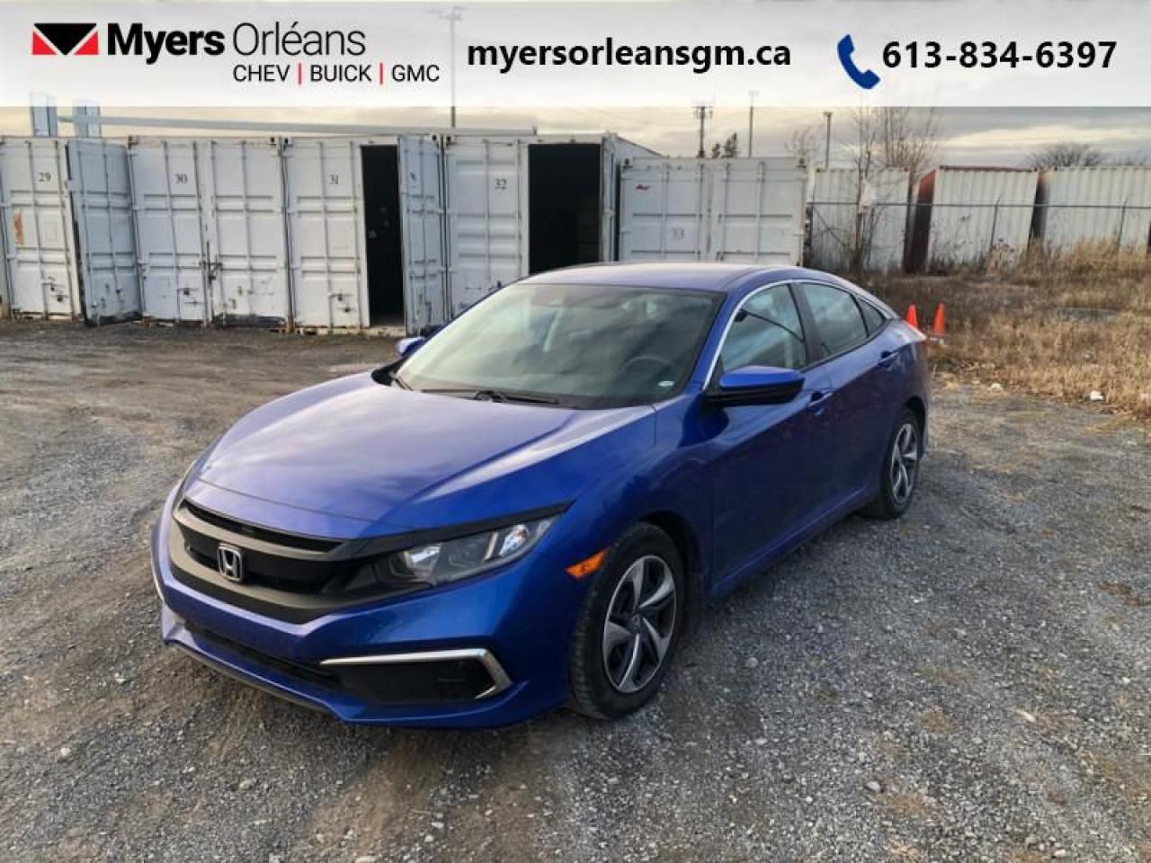 Used 2020 Honda Civic Sedan LX  - Heated Seats -  Apple CarPlay for sale in Orleans, ON