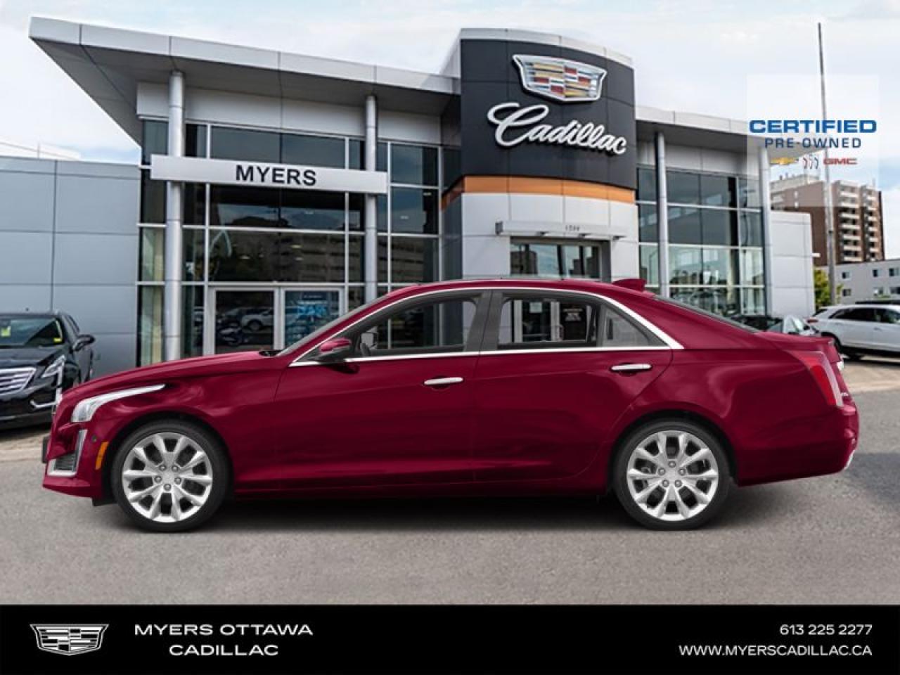 Used 2015 Cadillac CTS LUXURY  LUXURY, AWD, DUAL SUNROOF, HEATED STEERING WHEEL for sale in Ottawa, ON