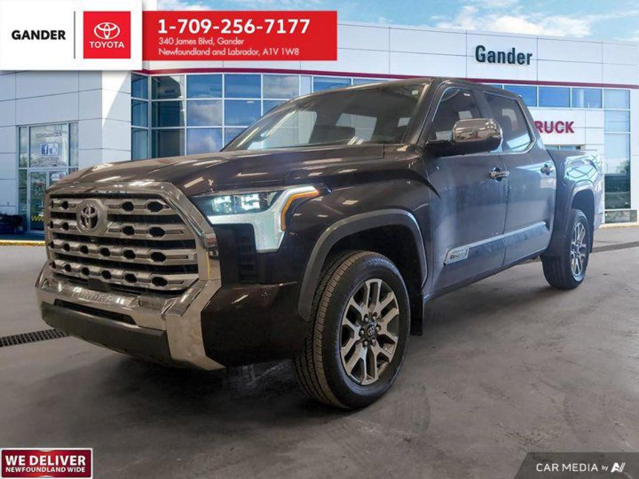 New 2025 Toyota Tundra 4X4 CREWMAX 1794 for sale in Gander, NL