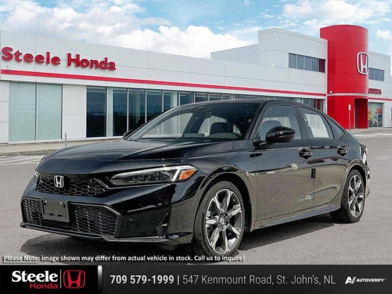 New 2025 Honda Civic Sedan Hybrid Sport Touring for sale in St. John's, NL