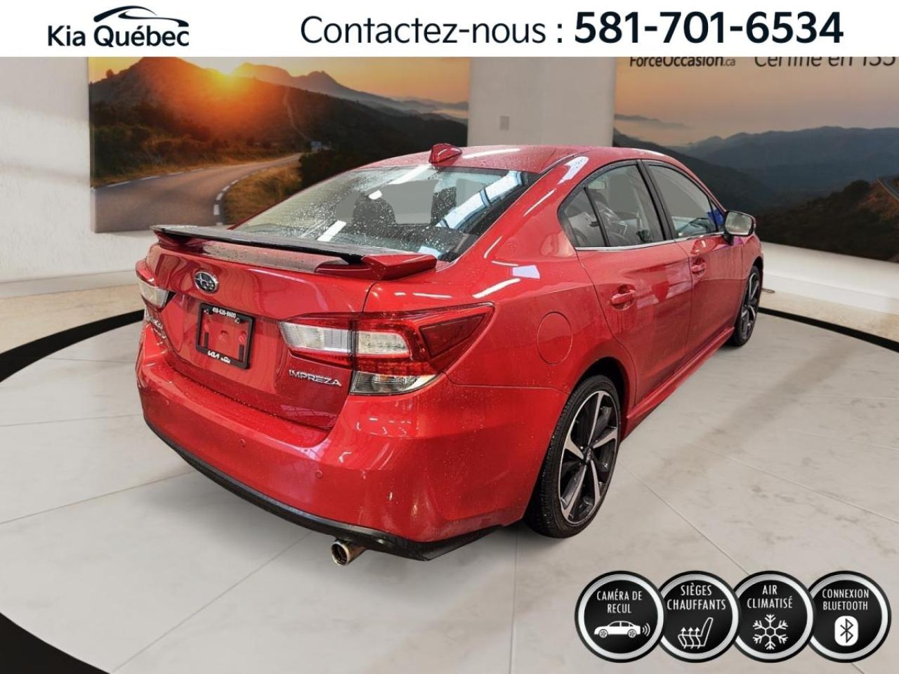 Used 2021 Subaru Impreza SPORT-TECH * AWD* GPS* TOIT* CUIR* BIZONE* for sale in Québec, QC