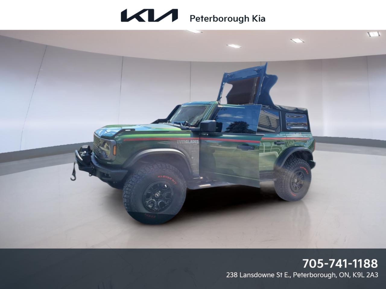 Used 2024 Ford Bronco Everglades 4 portes 4x4 for sale in Peterborough, ON