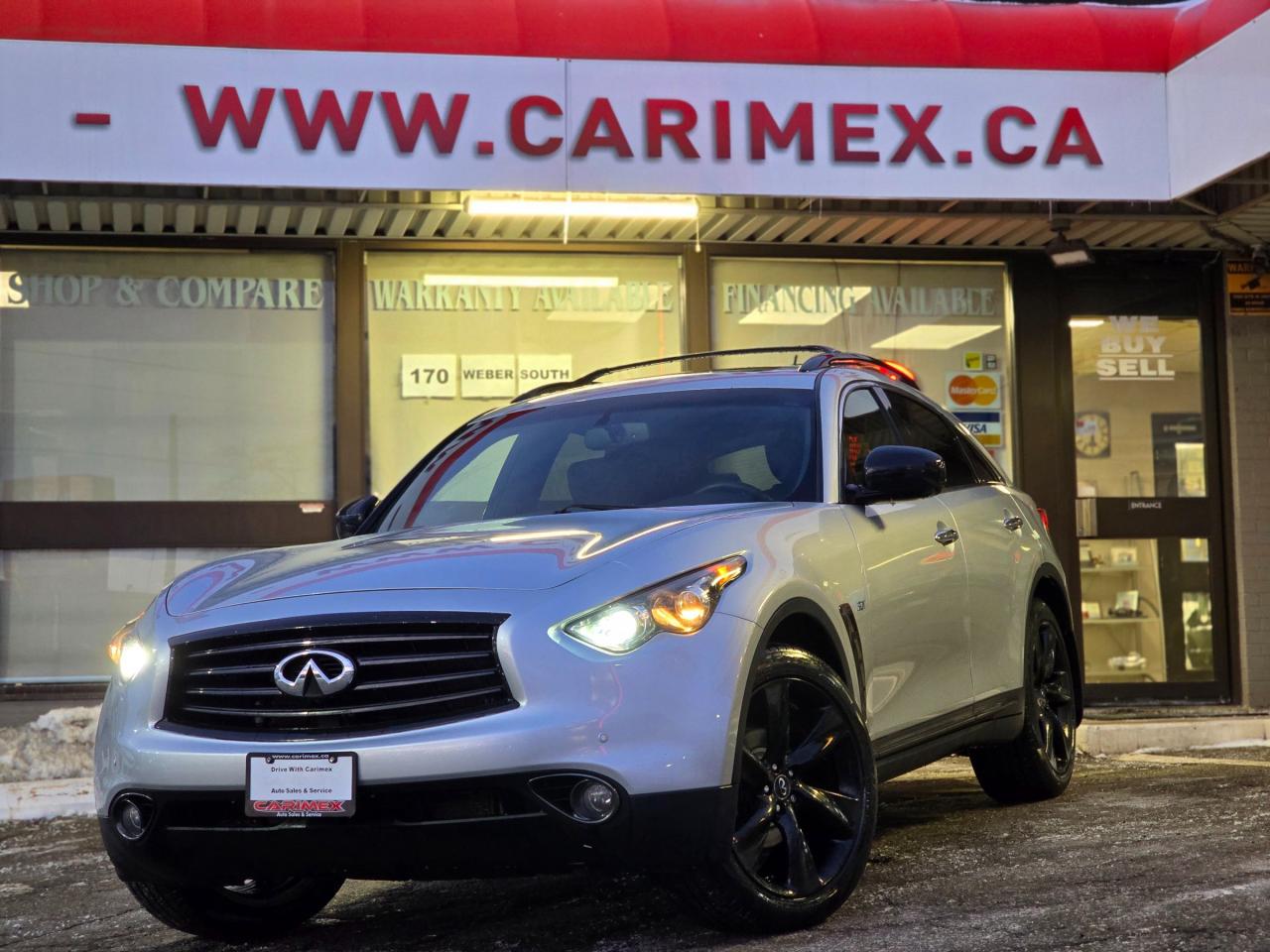 Used 2016 Infiniti QX70 Sport NAVI | BOSE | 360 Camera | Heated Seats | Vented Seats for sale in Waterloo, ON