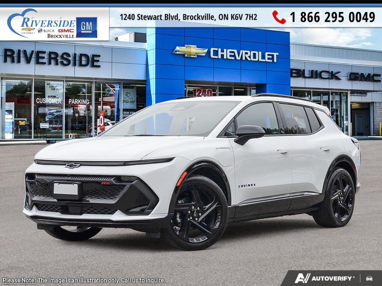 New 2025 Chevrolet Equinox EV RS for sale in Brockville, ON