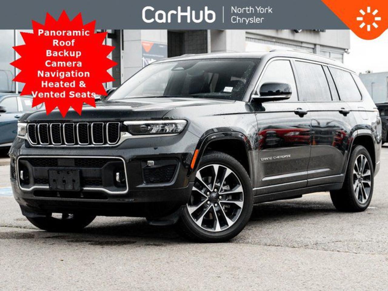 Used 2023 Jeep Grand Cherokee L Overland 4x4 Pano Roof Back Up Cam Heated Seats for sale in Thornhill, ON