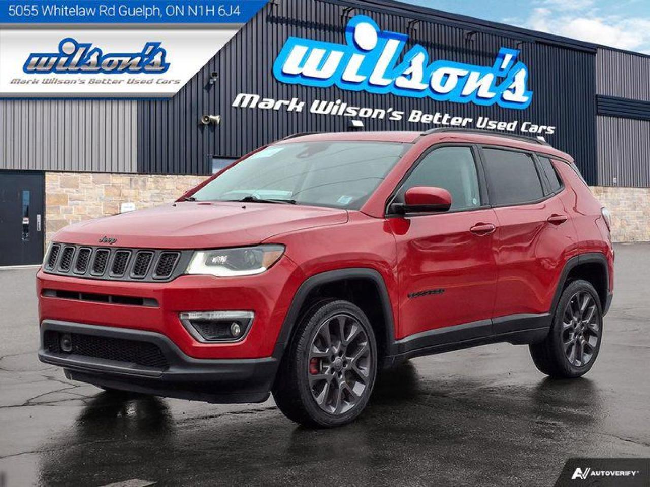 Used 2019 Jeep Compass High Altitude  4WD | Leather | Panoramic Sunroof | Adaptive Cruise | Power Liftgate | Nav & more!! for sale in Guelph, ON