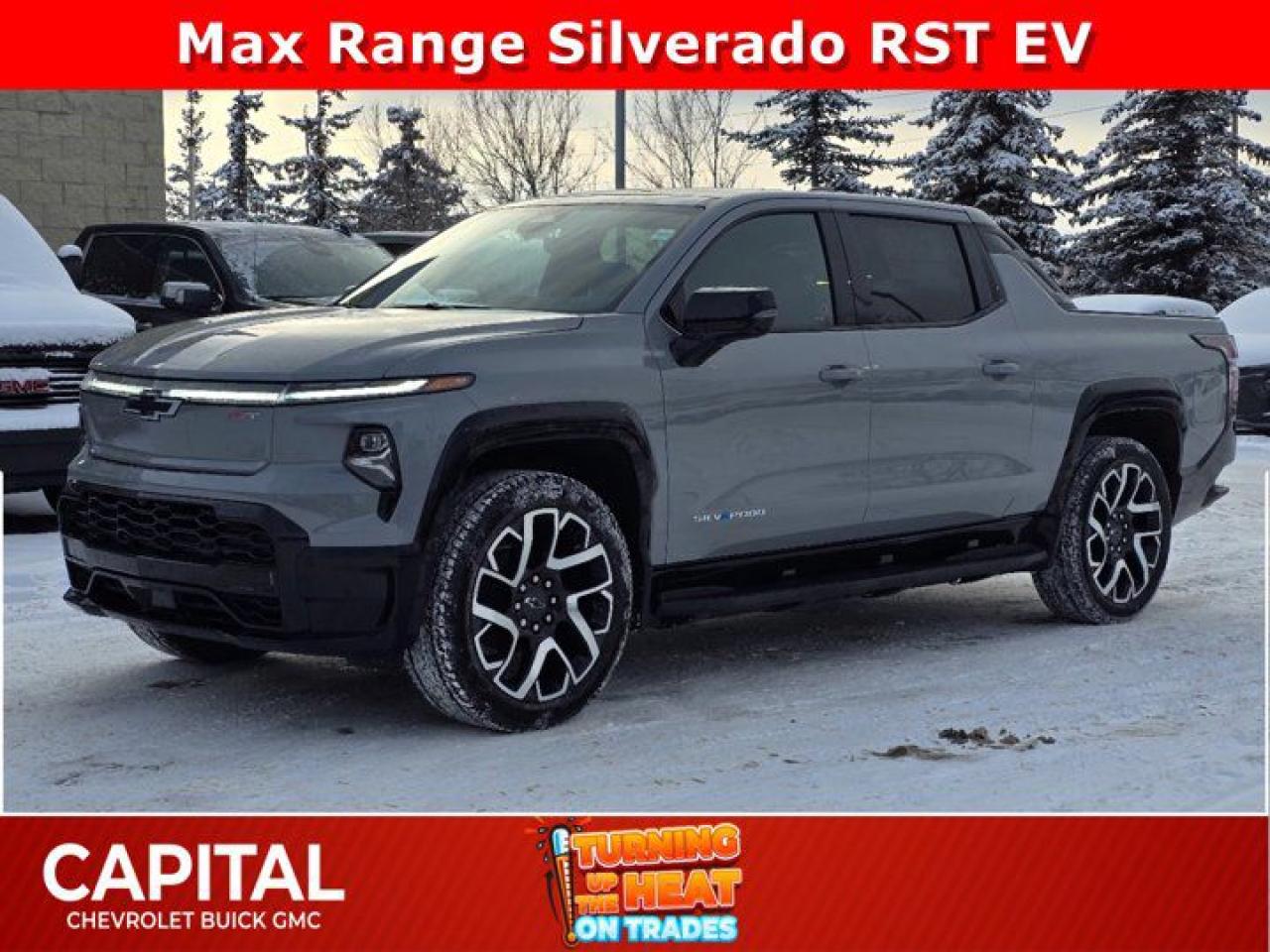 New 2025 Chevrolet Silverado EV Max Range RST for sale in Calgary, AB