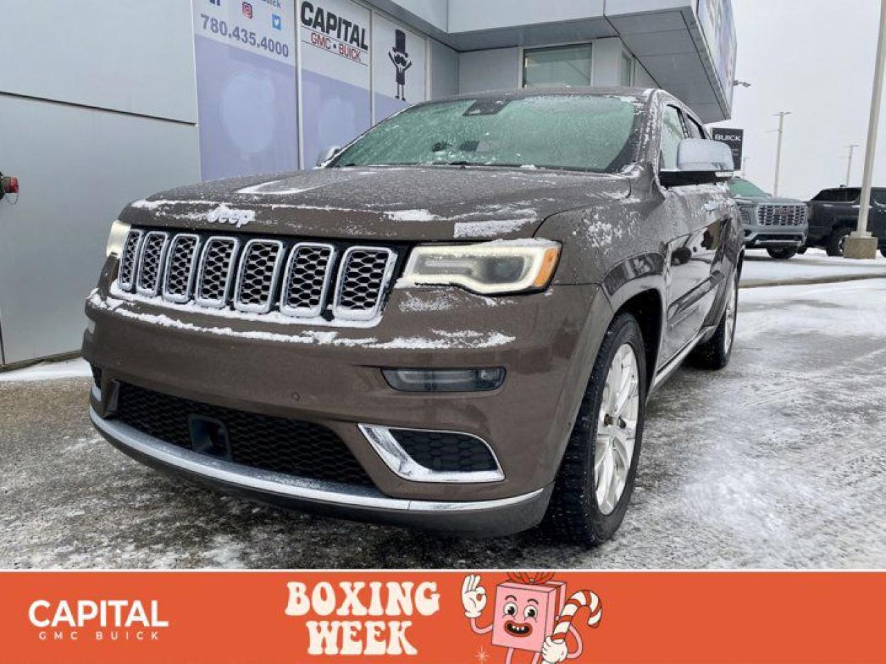 Used 2020 Jeep Grand Cherokee Summit * PANORAMIC SUNROOF * NAVIGATION * PEANUT BUTTER INTERIOR * for sale in Edmonton, AB