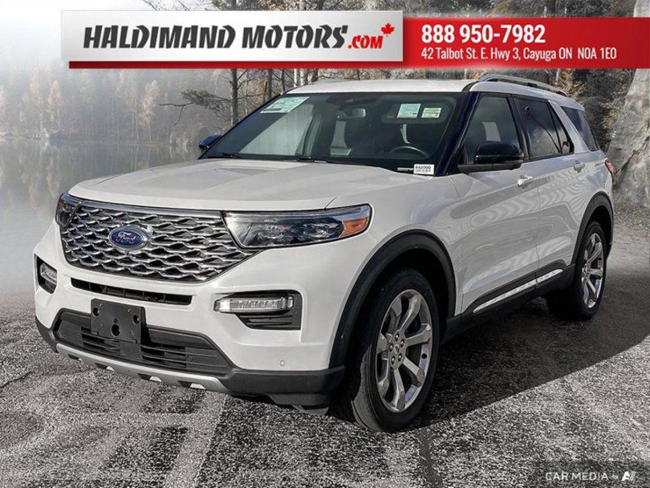 Used 2020 Ford Explorer Platinum for sale in Cayuga, ON