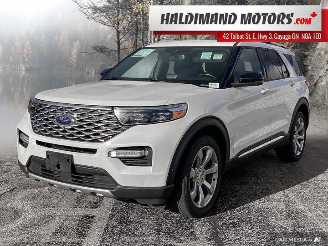 Used 2020 Ford Explorer Platinum for sale in Cayuga, ON