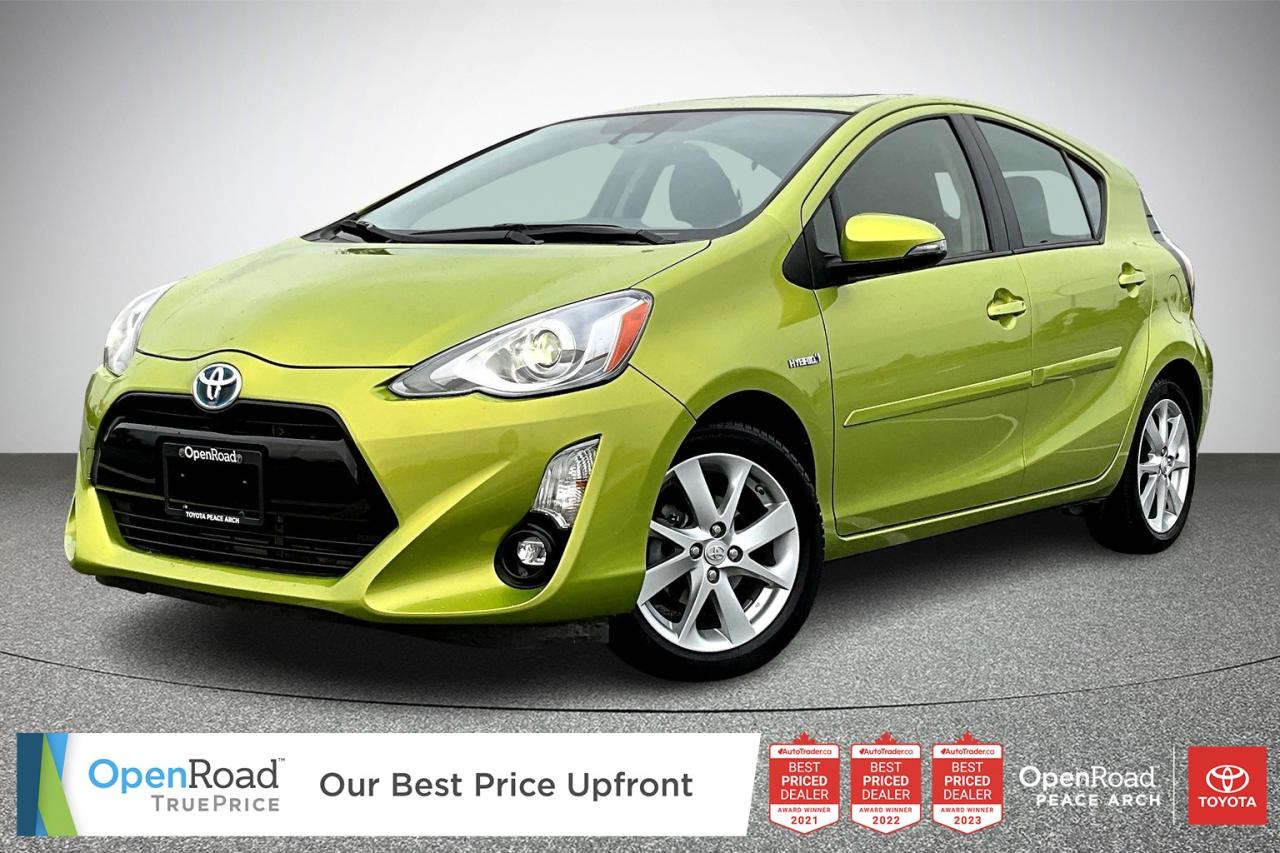 Used 2016 Toyota Prius c Tech for sale in Surrey, BC