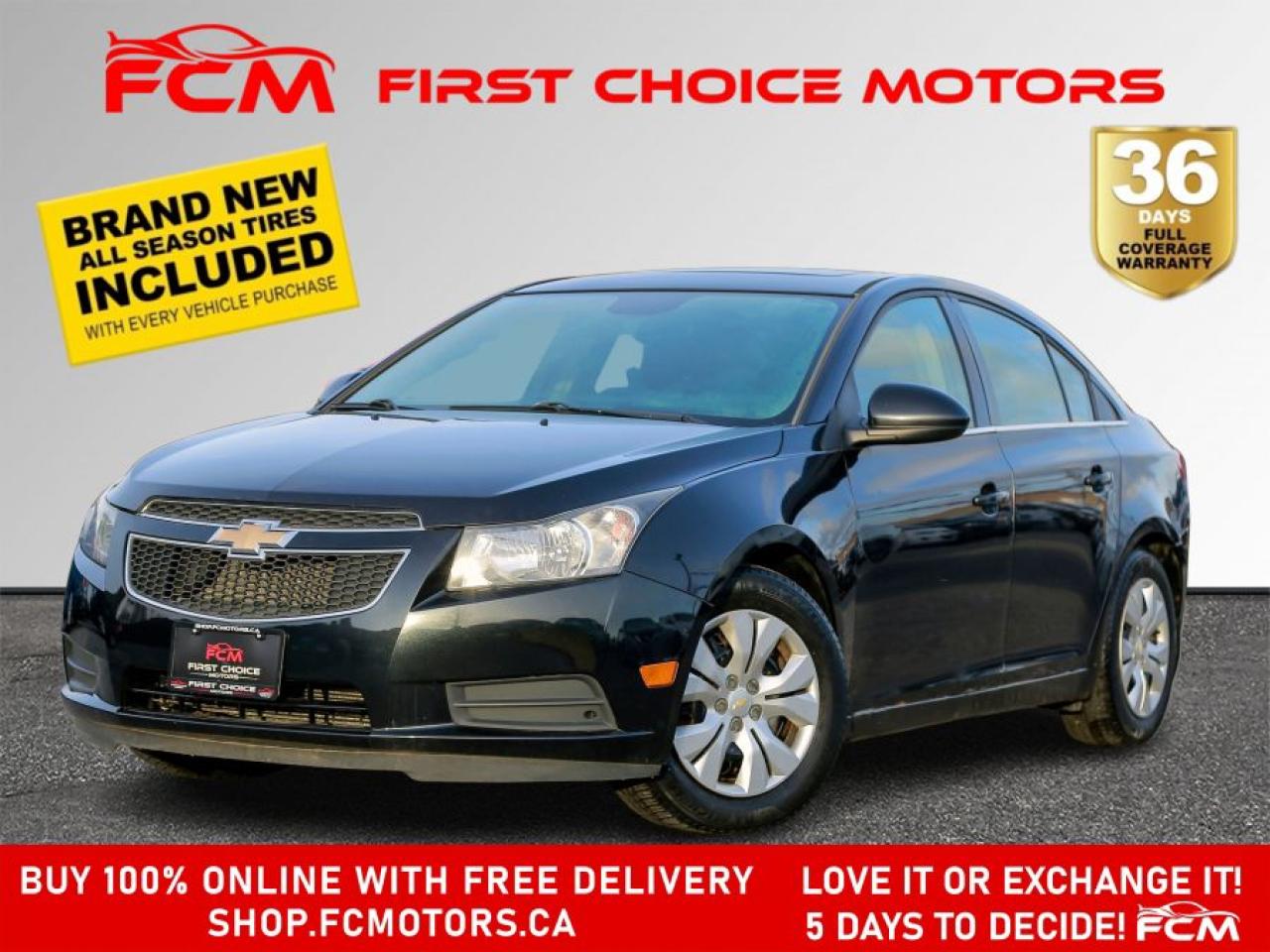 Used 2014 Chevrolet Cruze LT ~MANUAL, FULLY CERTIFIED WITH WARRANTY!!!!~ for sale in North York, ON