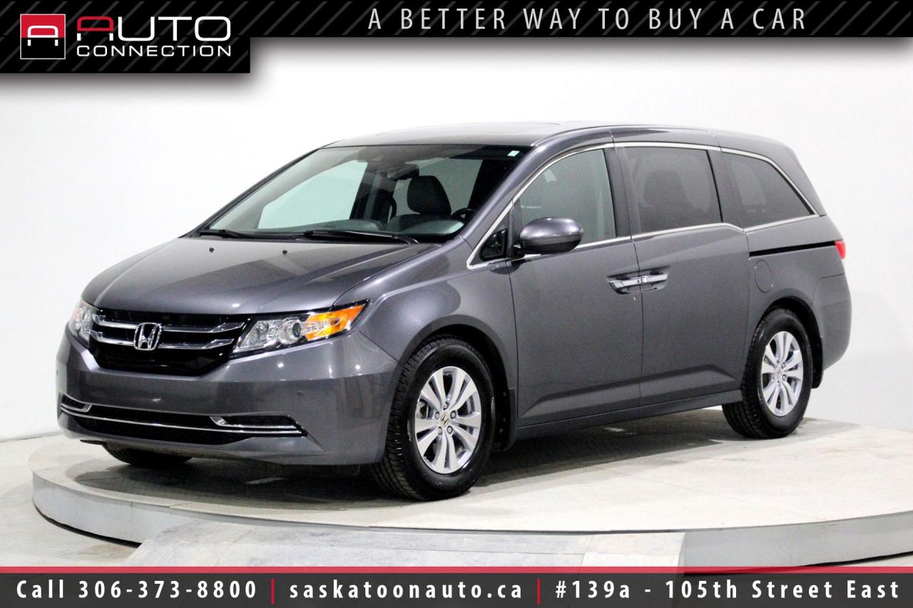 Used 2017 Honda Odyssey EX-L w/ RES - LOW KMS - HEATED LEATHER SEATS - HONDALINK - SUNROOF for sale in Saskatoon, SK