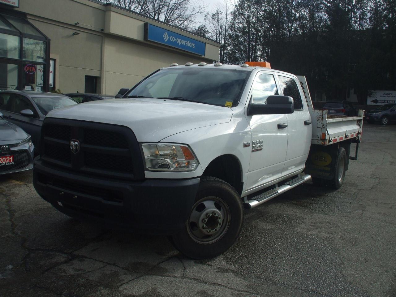 Used 2017 RAM 3500 Auto,4X4,6.4L V8,10 Feet Flat deck folding sides for sale in Kitchener, ON