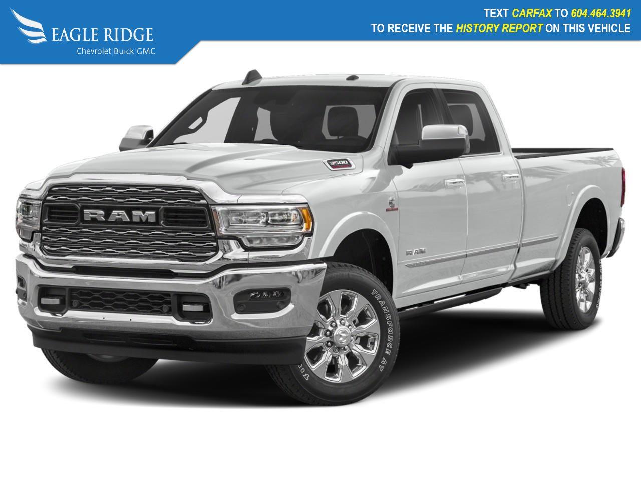 Used 2020 RAM 3500 Limited Speed control, Split folding rear seat, Steering wheel mounted audio controls, Surround View Camera System, Trailer Reverse Guidance, Ventilated front seats for sale in Coquitlam, BC